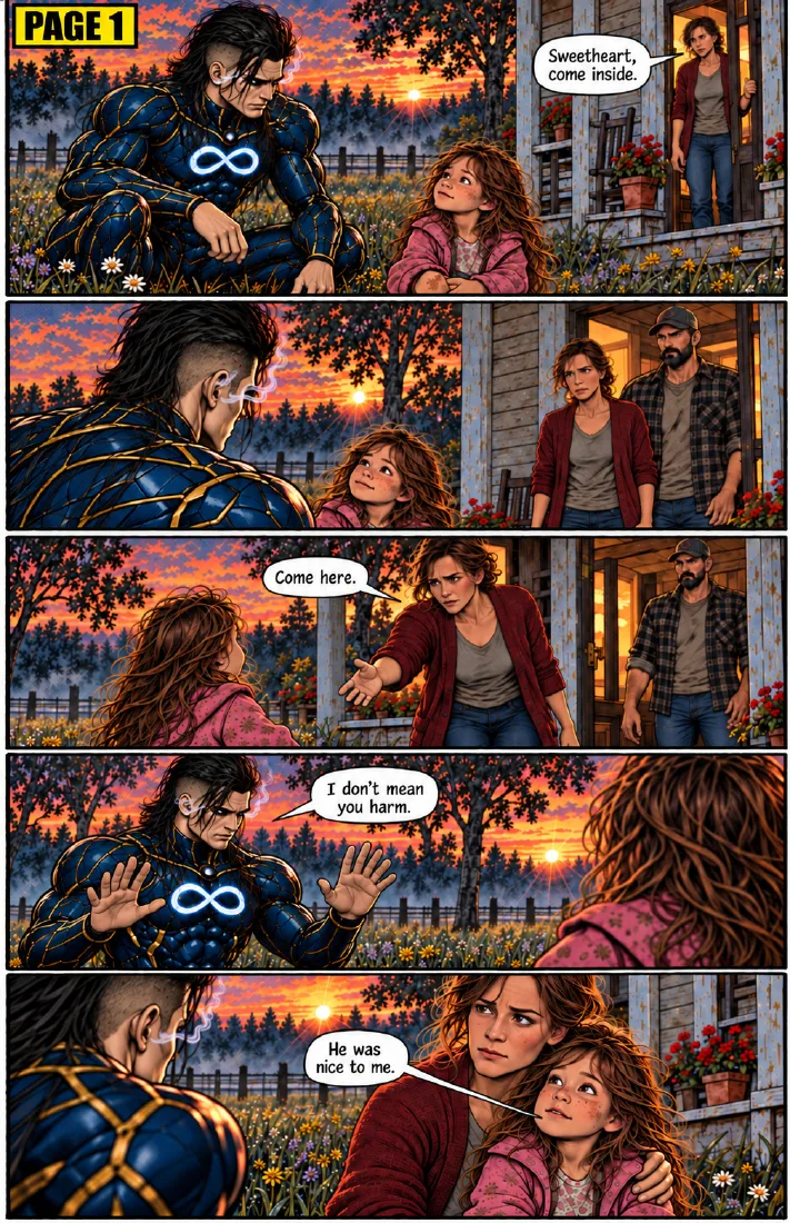 Alpha 1 issue 2, story page 1