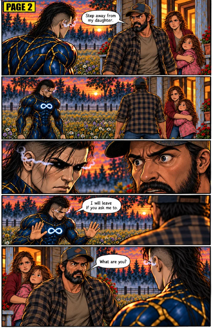 Alpha 1 issue 2, story page 2