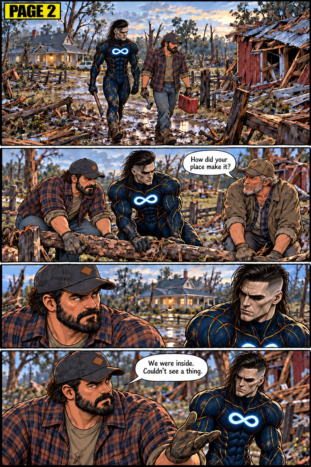Alpha 1 issue 3, story page 2