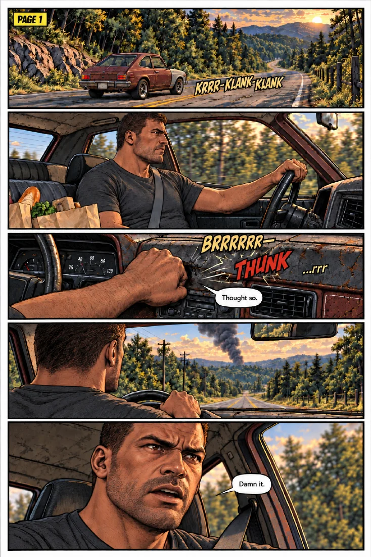 Corpsman issue 1, story page 1