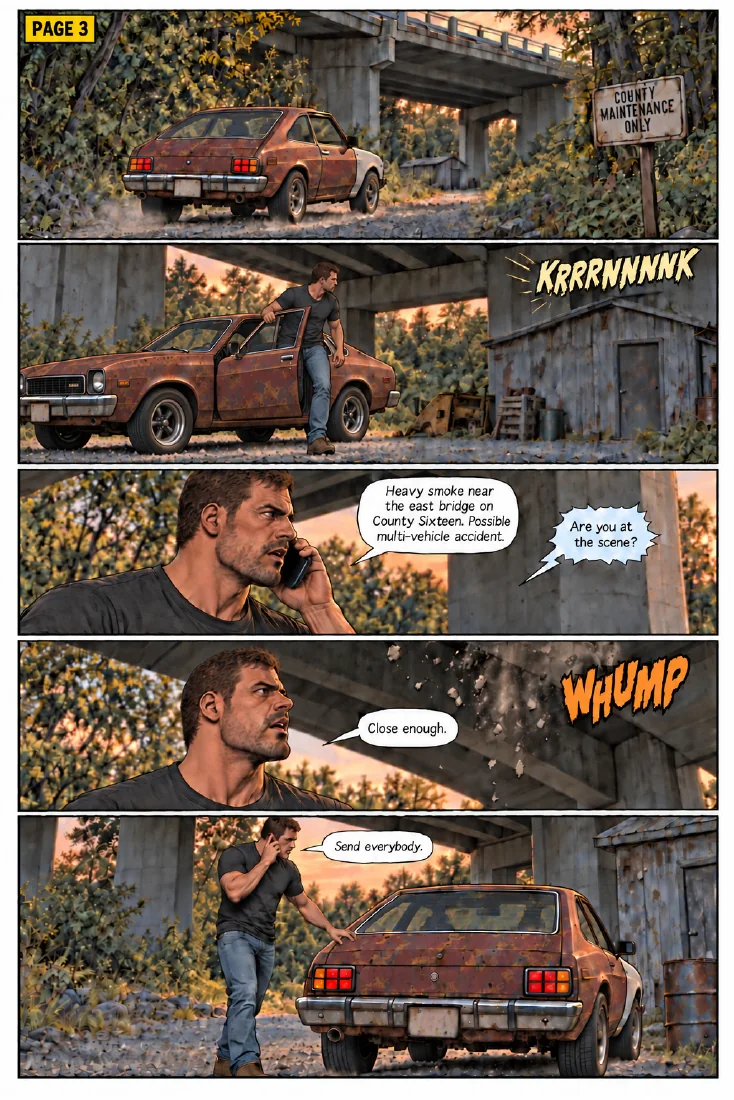 Corpsman issue 1, story page 3