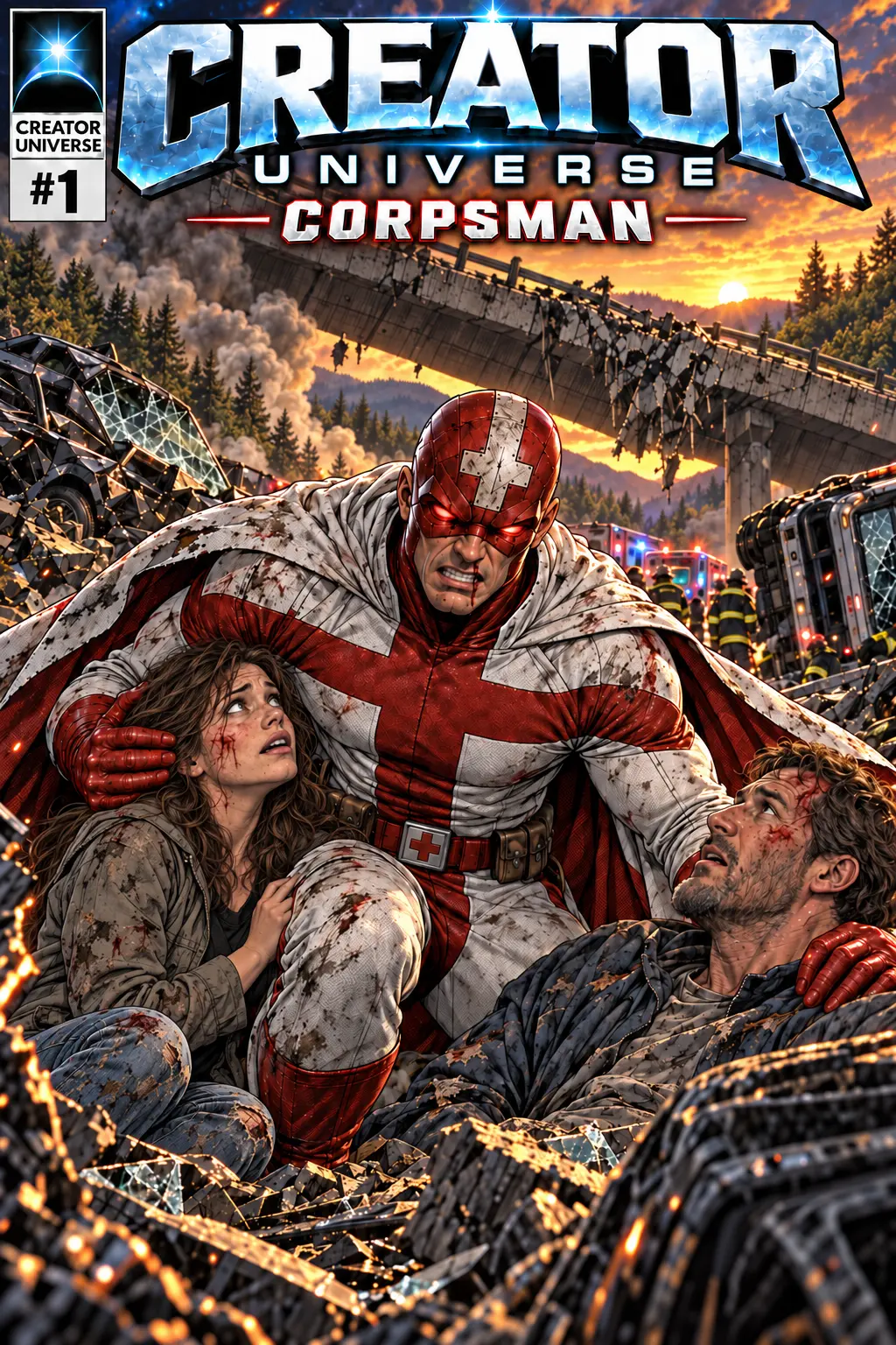 Creator Universe: Corpsman Issue 1 cover