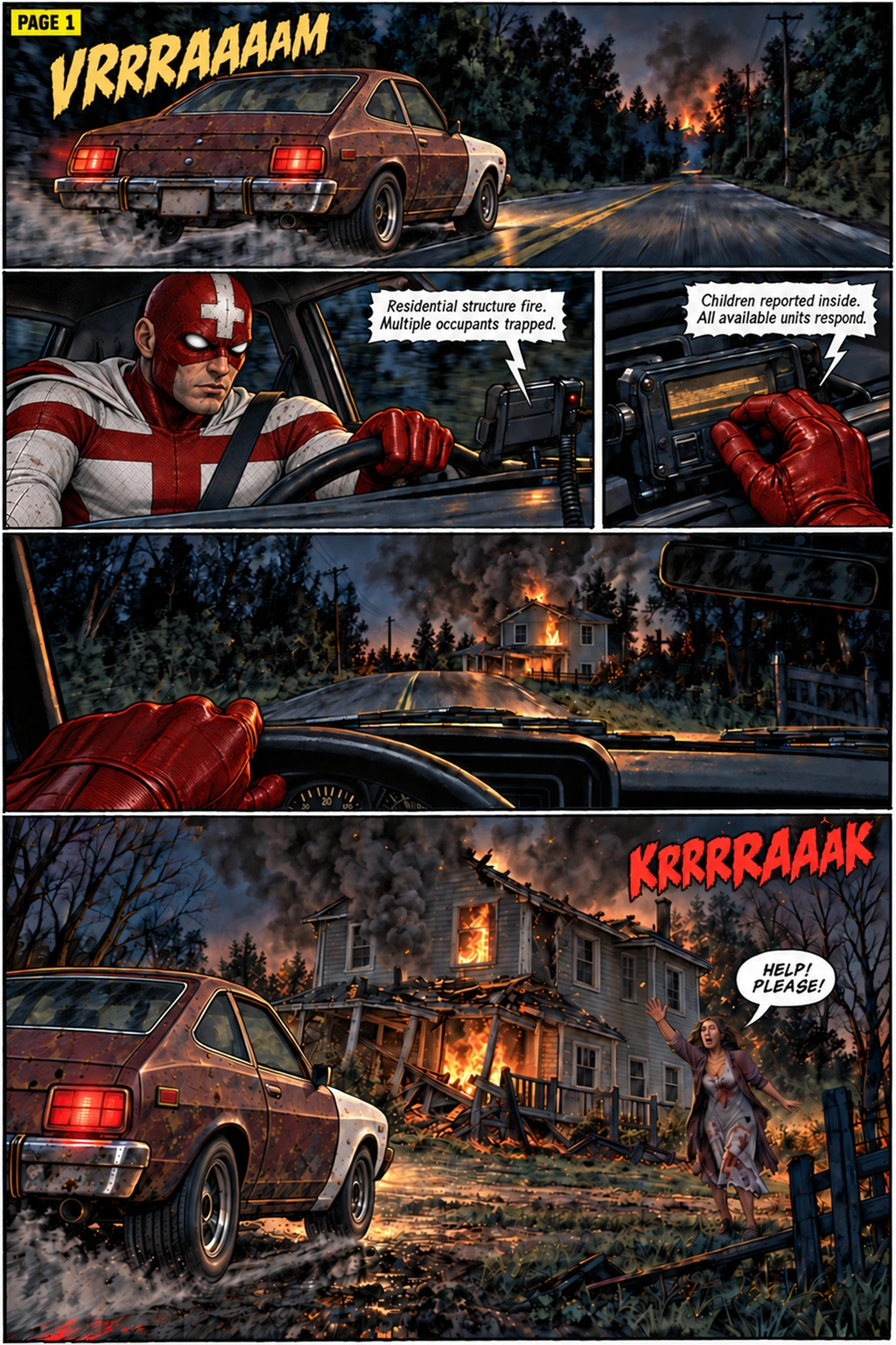 Corpsman issue 2, story page 1