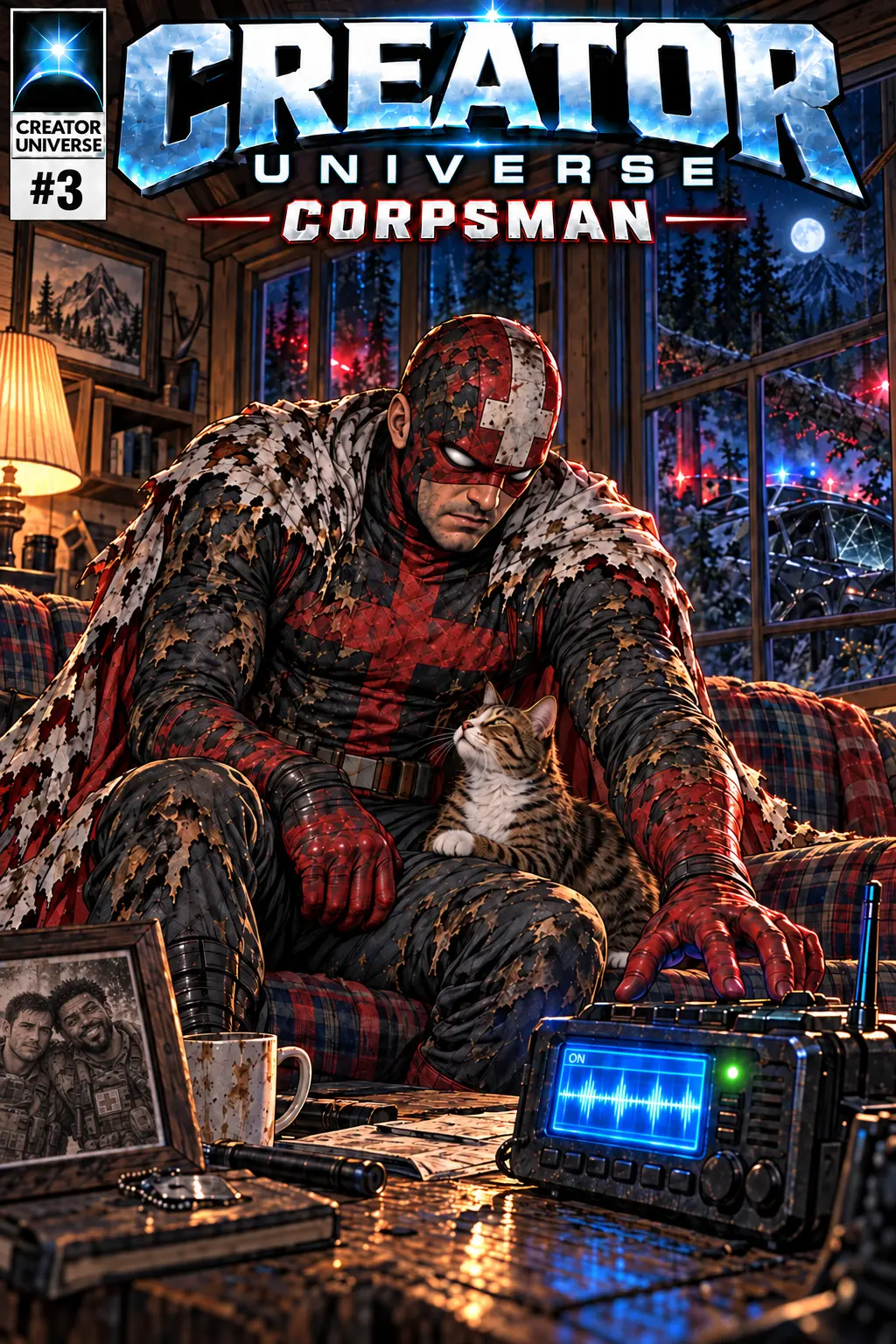 Creator Universe: Corpsman Issue 3 cover