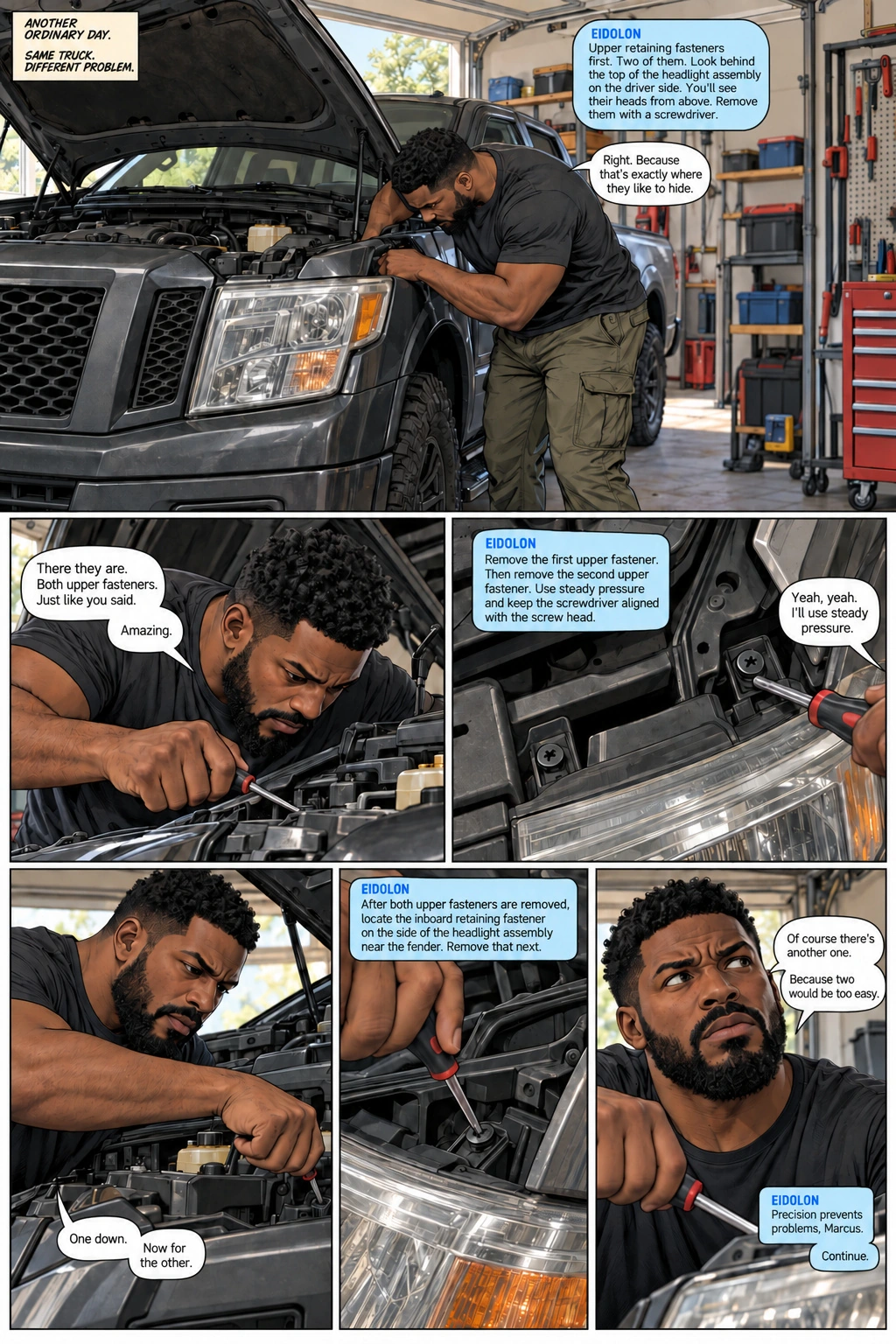 Eidolon issue 1, story page 1