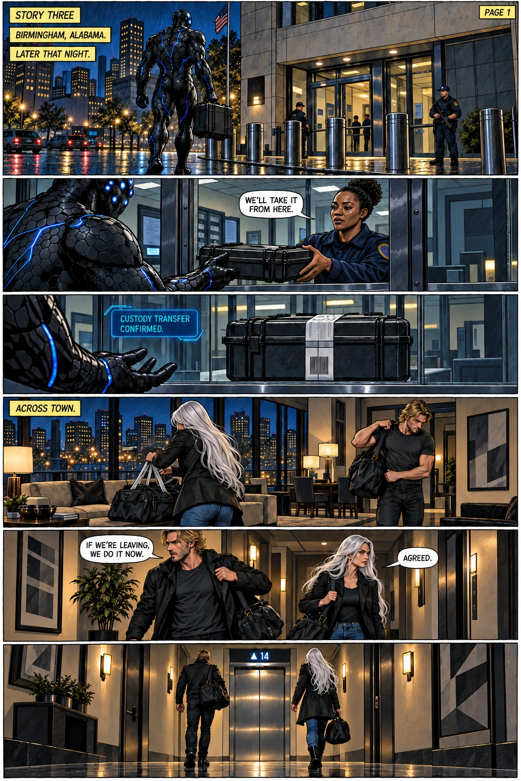 Eidolon issue 3, story page 1