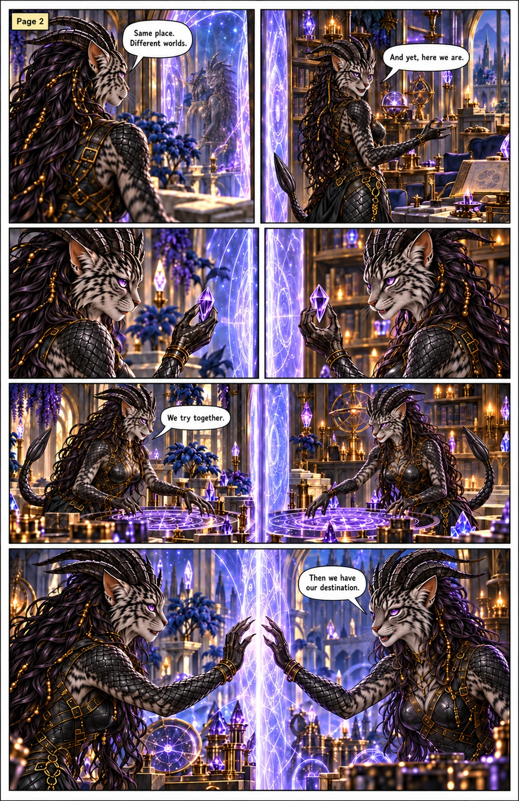 Nyxar issue 1, story page 2