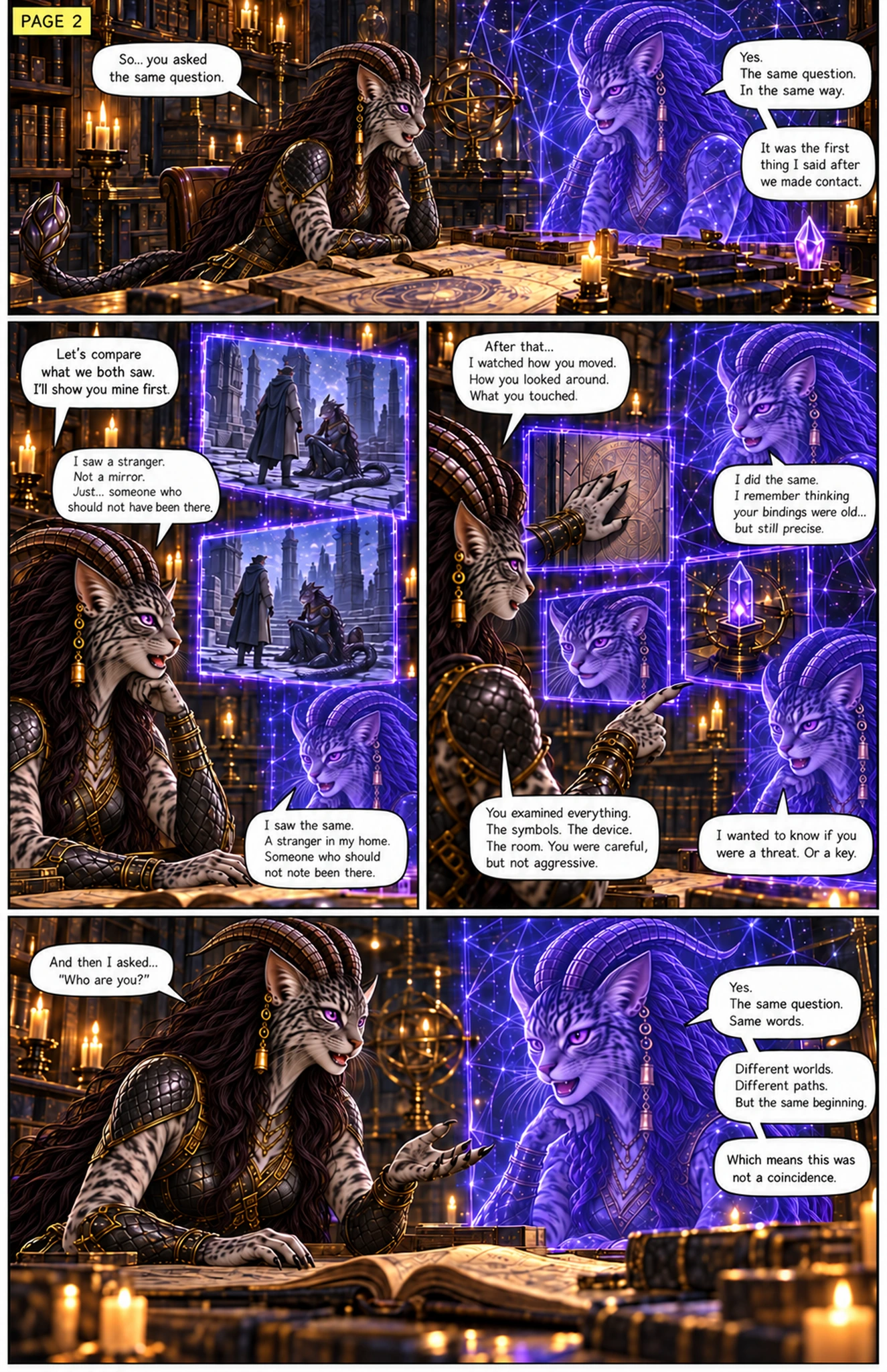 Nyxar issue 3, story page 2